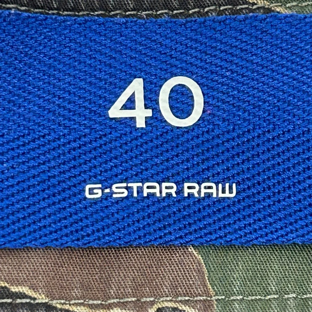 G-Star Raw Rovic‎ RC Relaxed 1/2 Cargo Shorts Mens 40 (Waist 43) Multi Camo